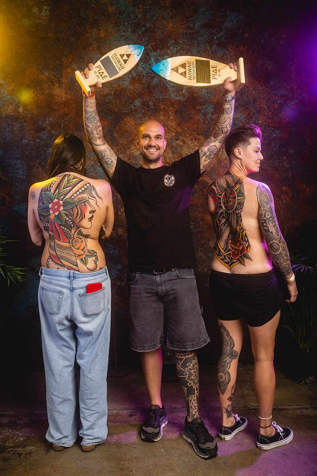 Award ceremony — Penny Boy full back pieces